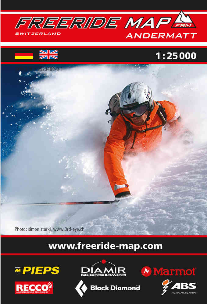 Cover Freeride Map Andermatt